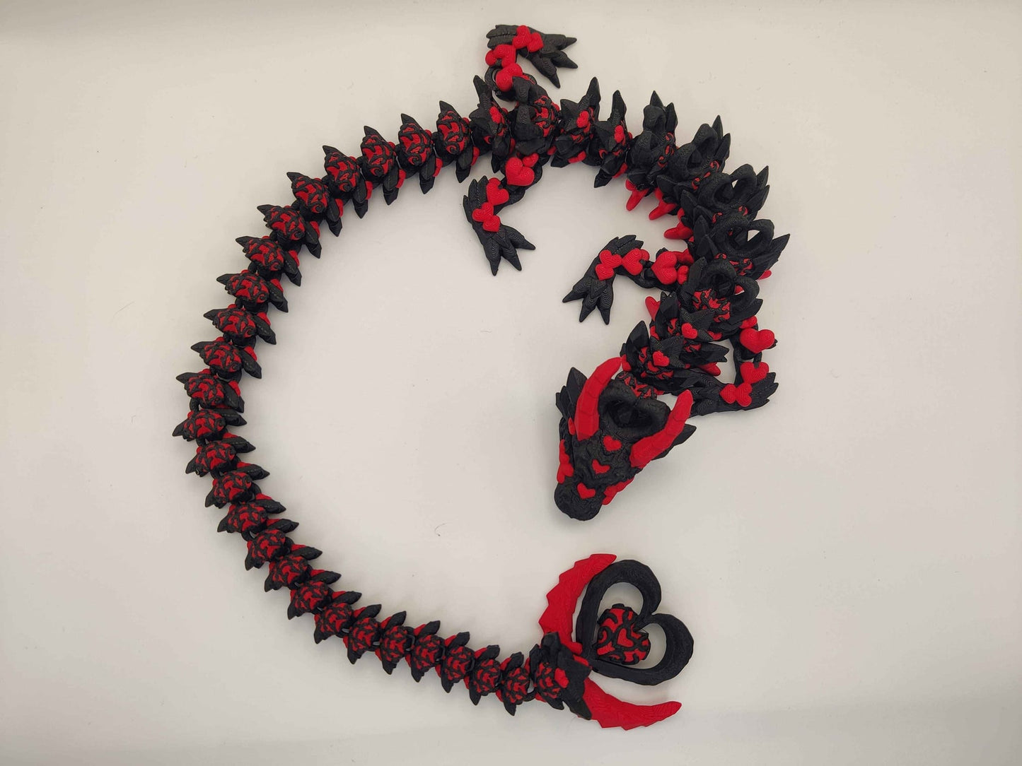 Dark Heart Dragon Figure - ToyForge 3D