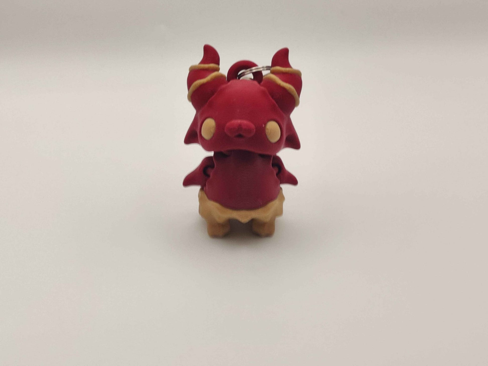Demon Pixie Keychain - 3D Printed Fantasy Figurine - ToyForge 3D