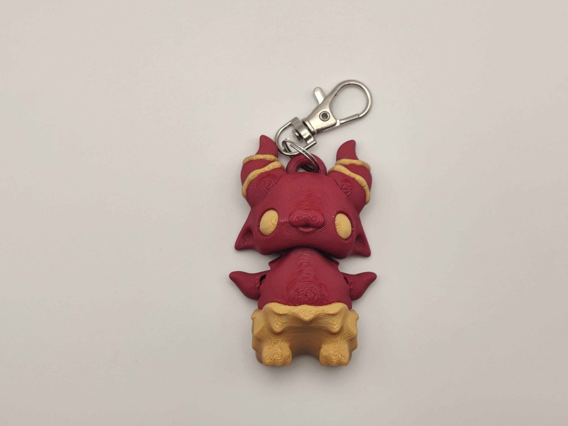 Demon Pixie Keychain - 3D Printed Fantasy Figurine - ToyForge 3D