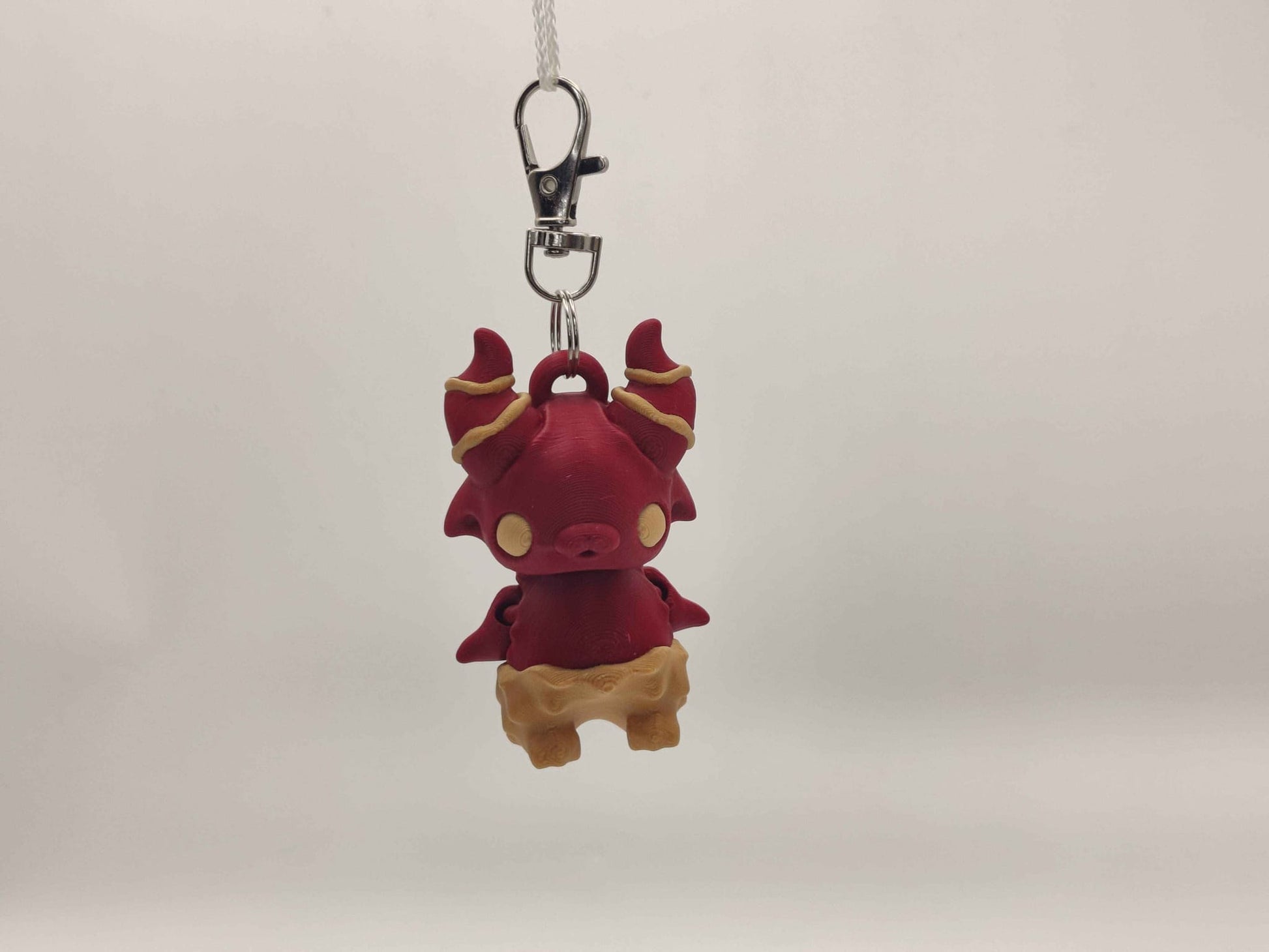 Demon Pixie Keychain - 3D Printed Fantasy Figurine - ToyForge 3D