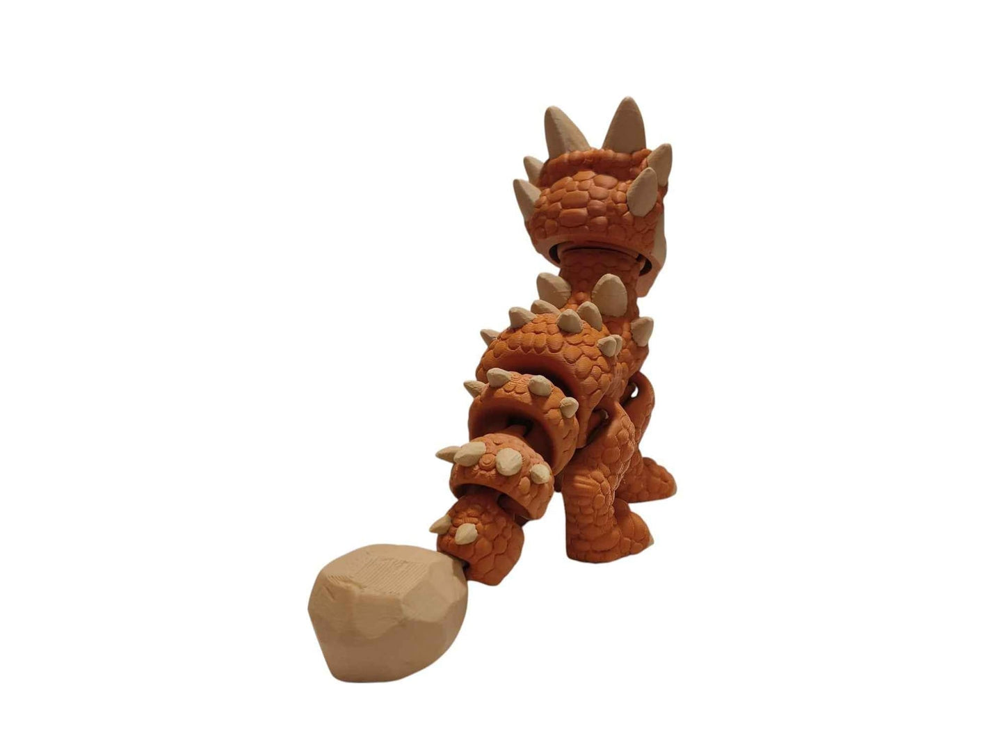 Earth Dragon - 3D Printed Articulating Decoration - ToyForge 3D