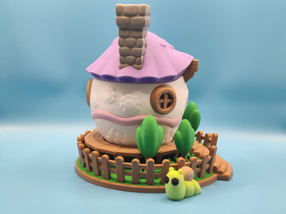 Fairy Mushroom House Playset - ToyForge 3D