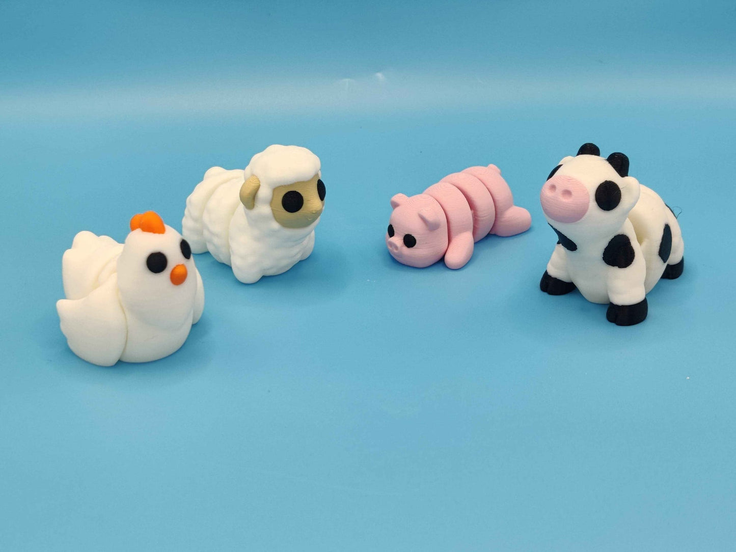 Farm Barn Playset with Animal Figures - ToyForge 3D