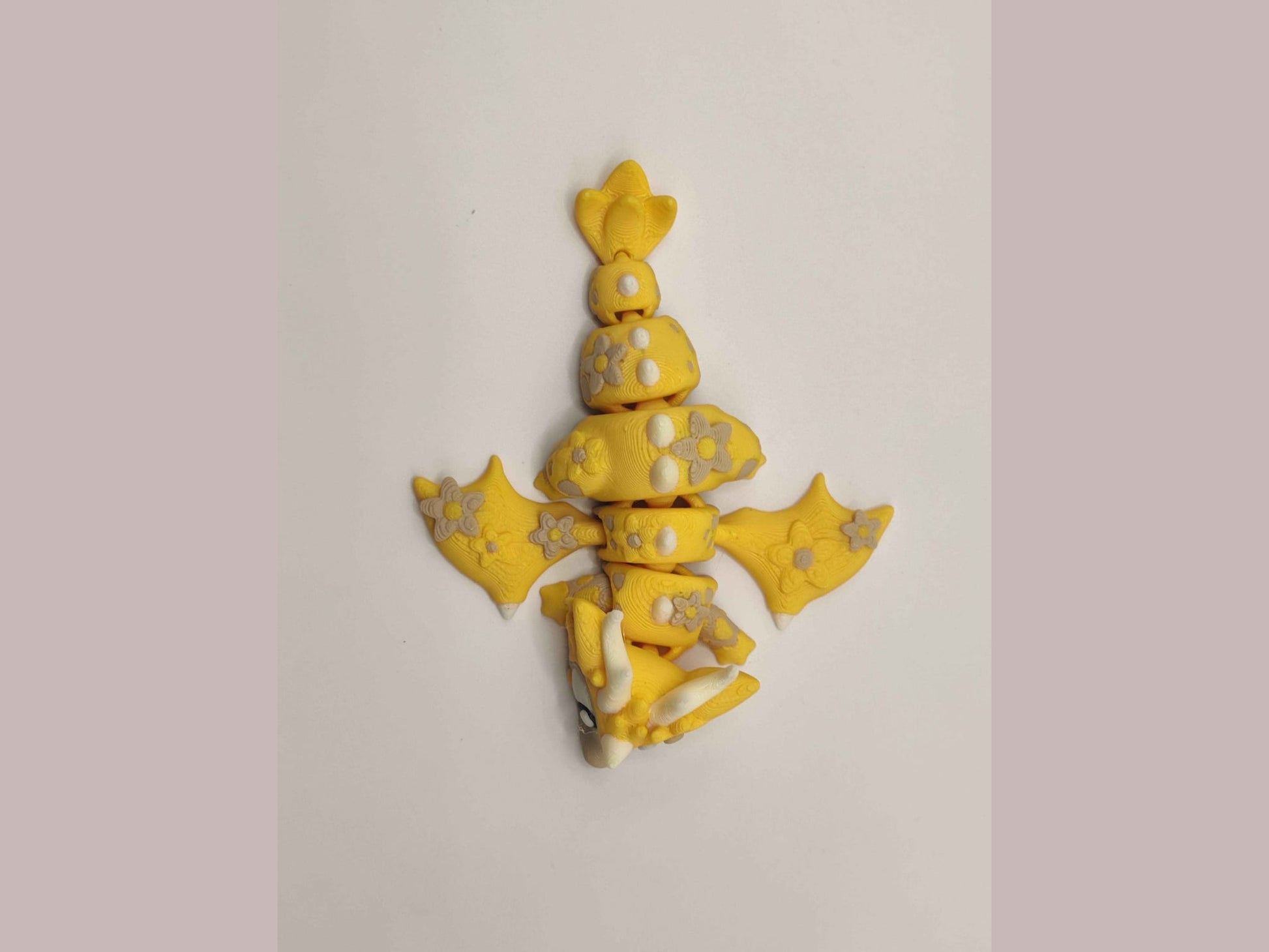 Flower Mini Dragon & Egg | Spring Dragon | Cute Fantasy Dragon Gift - ToyForge 3D