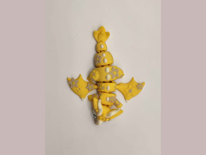 Flower Mini Dragon & Egg | Spring Dragon | Cute Fantasy Dragon Gift - ToyForge 3D