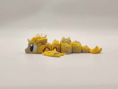 Flower Mini Dragon & Egg | Spring Dragon | Cute Fantasy Dragon Gift - ToyForge 3D