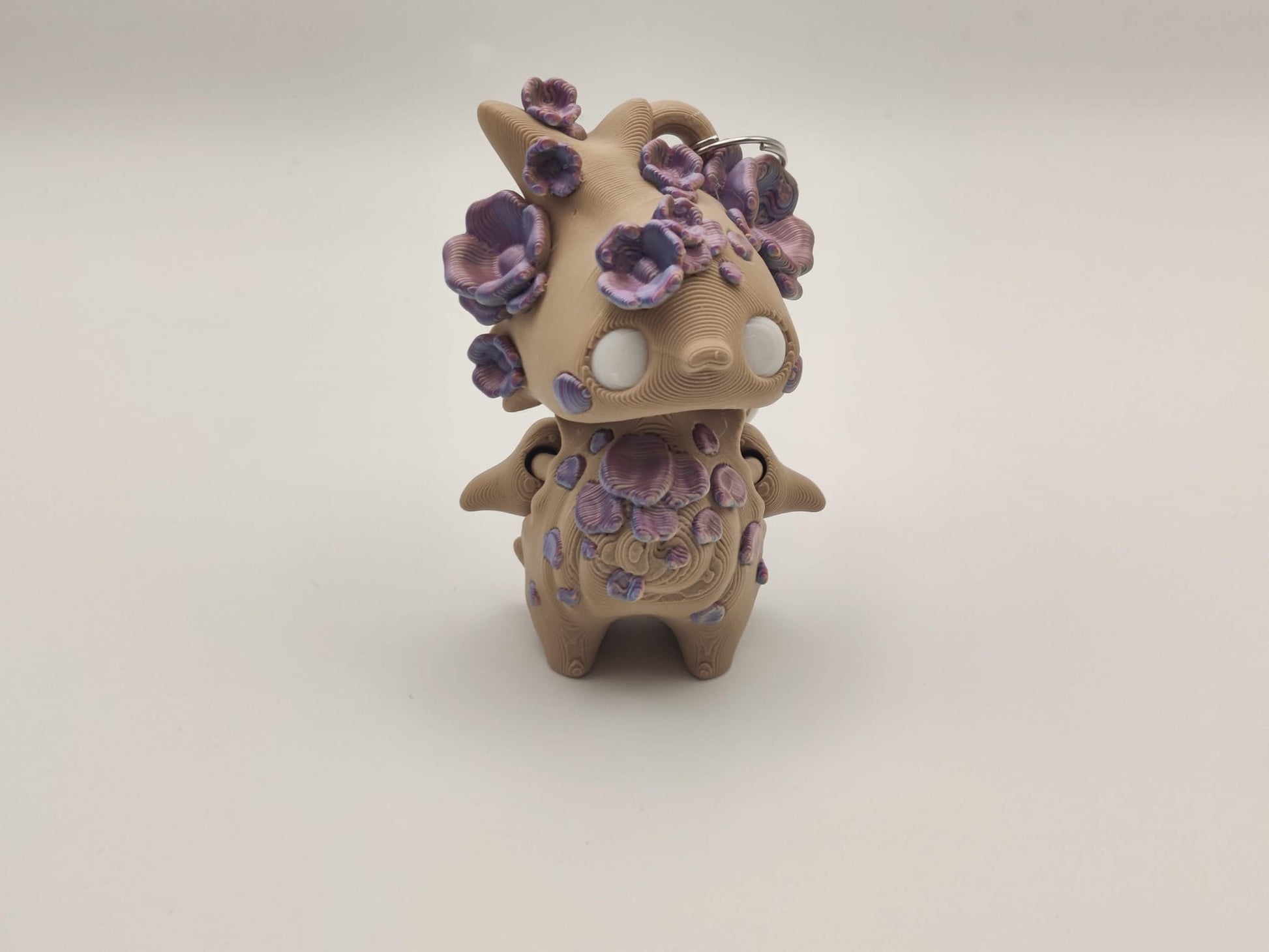 Flower Petal Pixie - 3D Printed Floral Fantasy Charm - ToyForge 3D