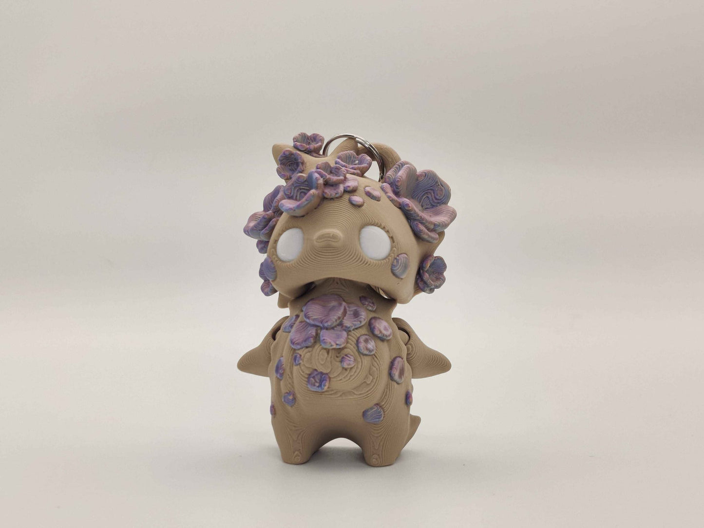 Flower Petal Pixie - 3D Printed Floral Fantasy Charm - ToyForge 3D
