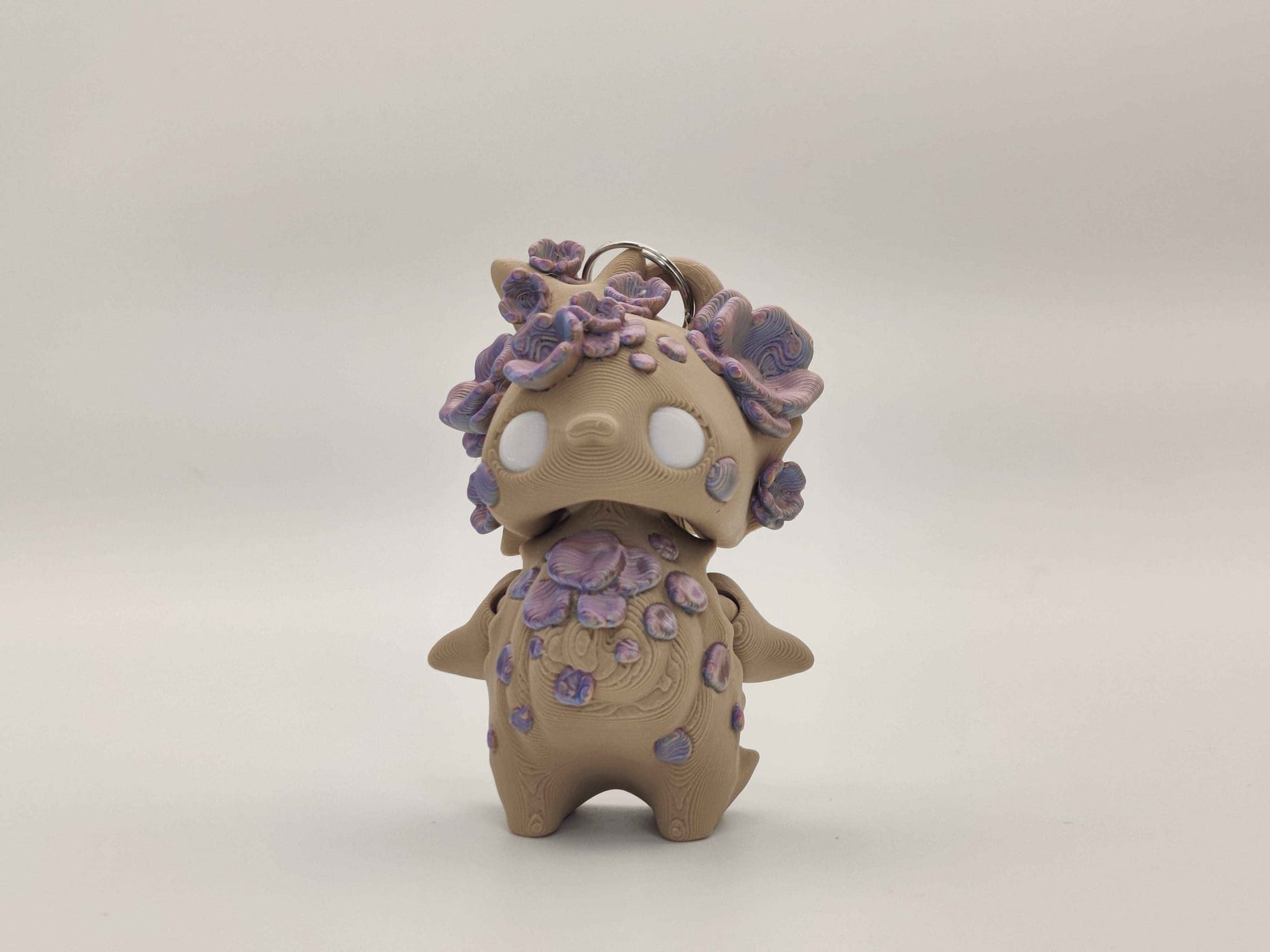 Flower Petal Pixie - 3D Printed Floral Fantasy Charm - ToyForge 3D
