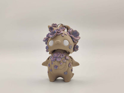 Flower Petal Pixie - 3D Printed Floral Fantasy Charm - ToyForge 3D