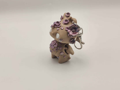 Flower Petal Pixie - 3D Printed Floral Fantasy Charm - ToyForge 3D