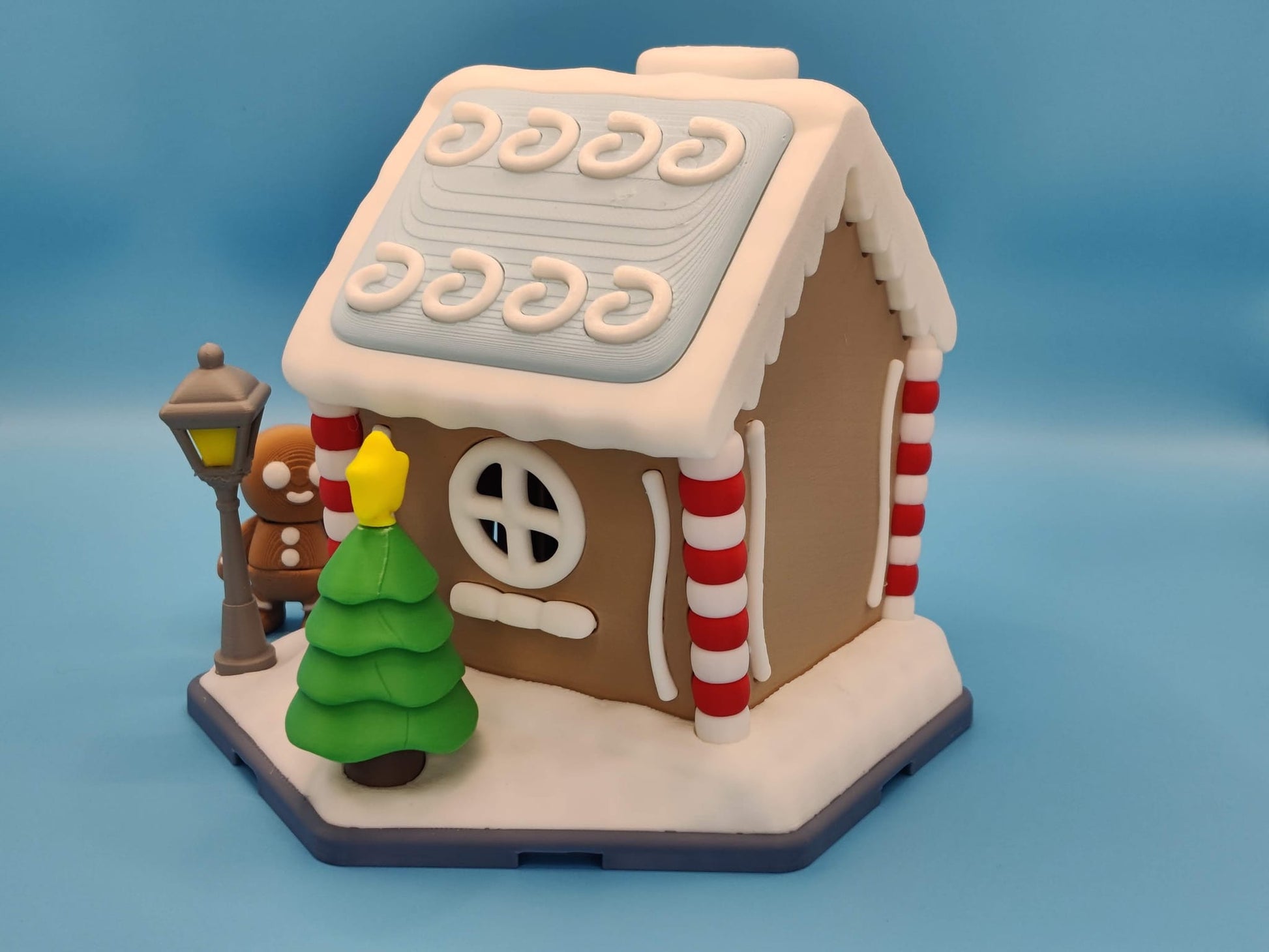 Gingerbread House Holiday Display - ToyForge 3D