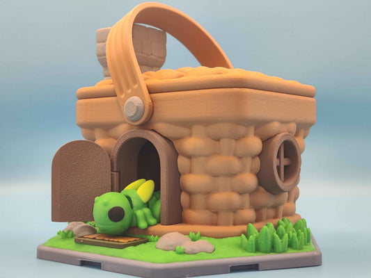 Grasshopper Picnic Basket House Display - ToyForge 3D