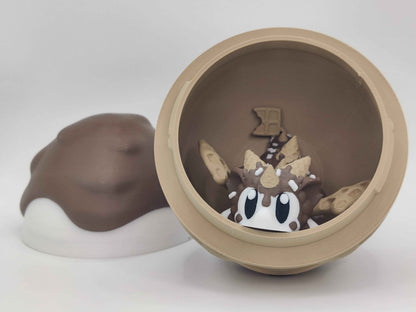 Ice Cream Egg Dragon – Sweet Fantasy Collectible - ToyForge 3D