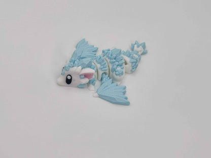 Ice Crystal Dragon Egg – 3D Printed Collectible Toy - ToyForge 3D