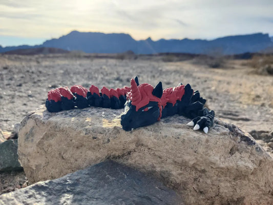 3D Printed Unicorn Dragon – Articulating Fidget Toy