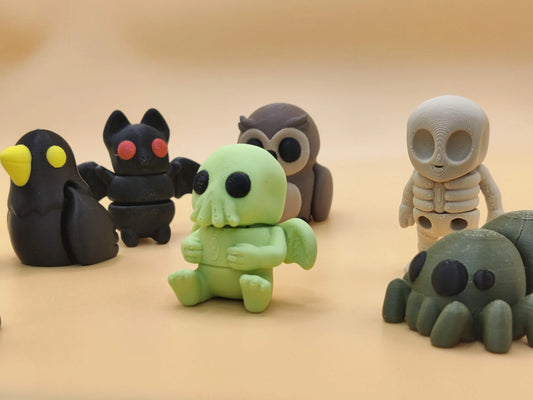 Halloween Minis | 3D Printed Trick or Treat Candy Alternatives (Bulk Sets Available)