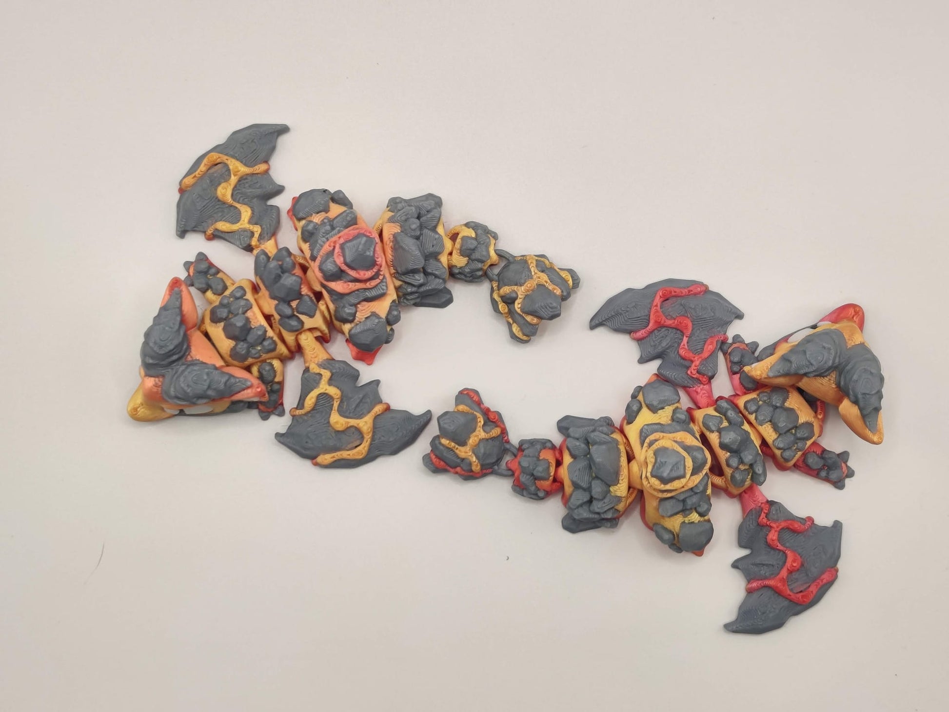 Lava Mini Dragon & Egg | Fire Dragon | Cute Fantasy Dragon Gift - ToyForge 3D