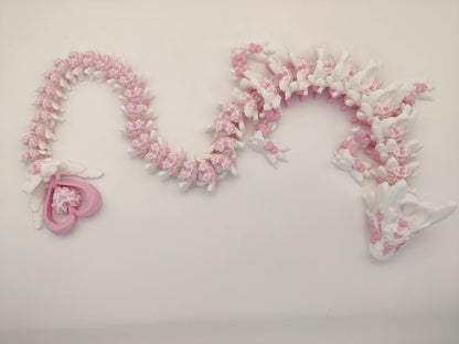 Light Heart Dragon Figure - ToyForge 3D