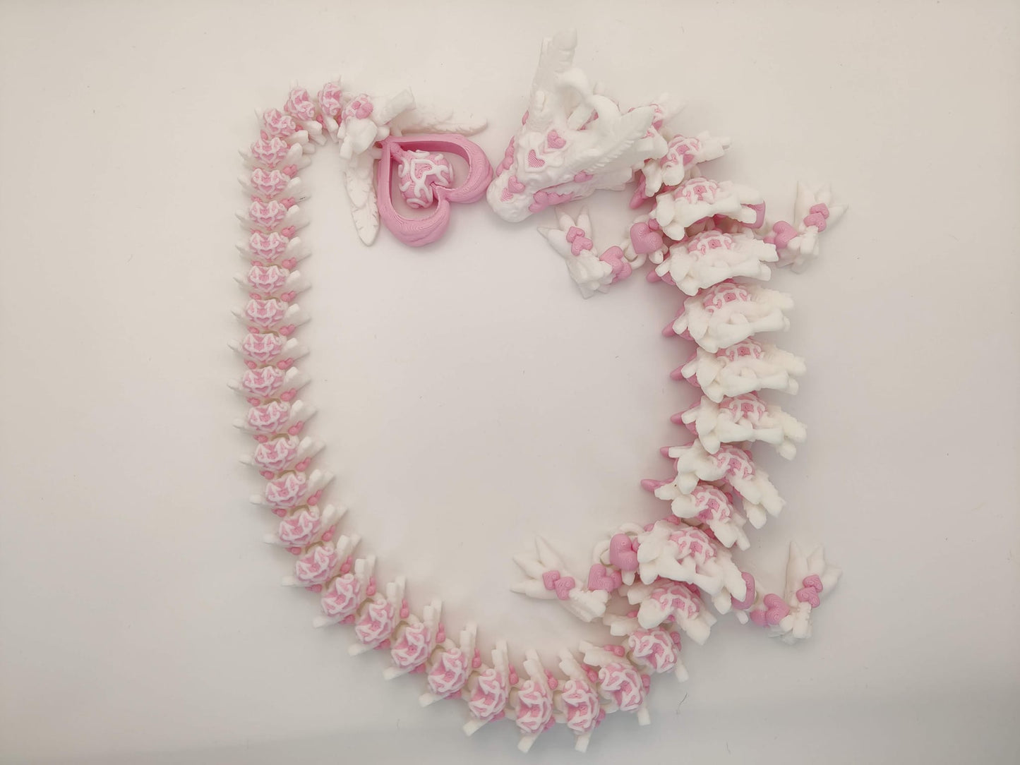Light Heart Dragon Figure - ToyForge 3D