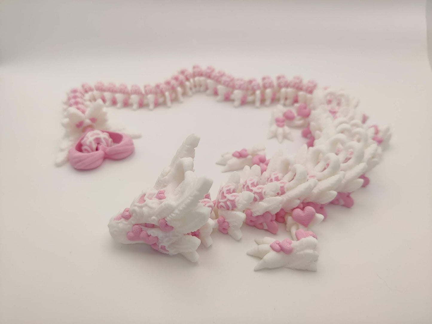 Light Heart Dragon Figure - ToyForge 3D