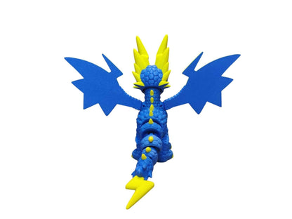 Lightning Dragon - 3D Printed Articulating Decoration - ToyForge 3D