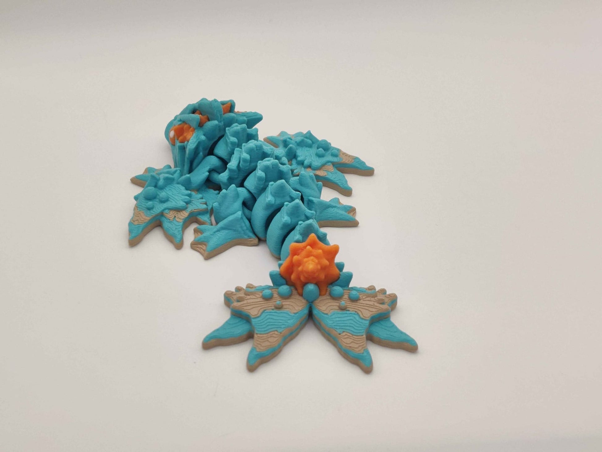 Little Beach Dragon Figure - ToyForge 3D