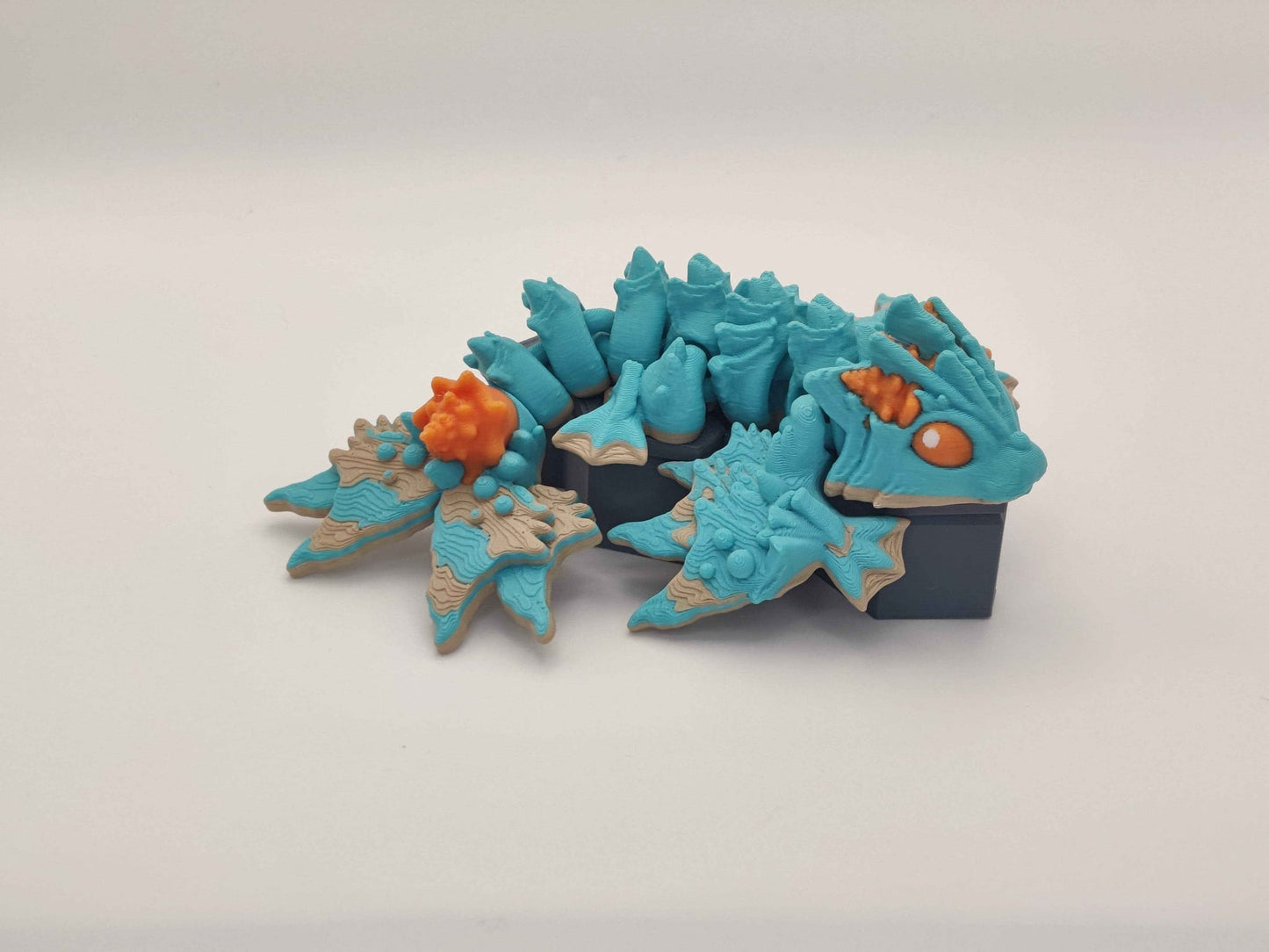 Little Beach Dragon Figure - ToyForge 3D