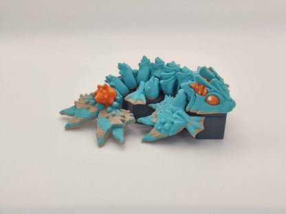 Little Beach Dragon Figure - ToyForge 3D