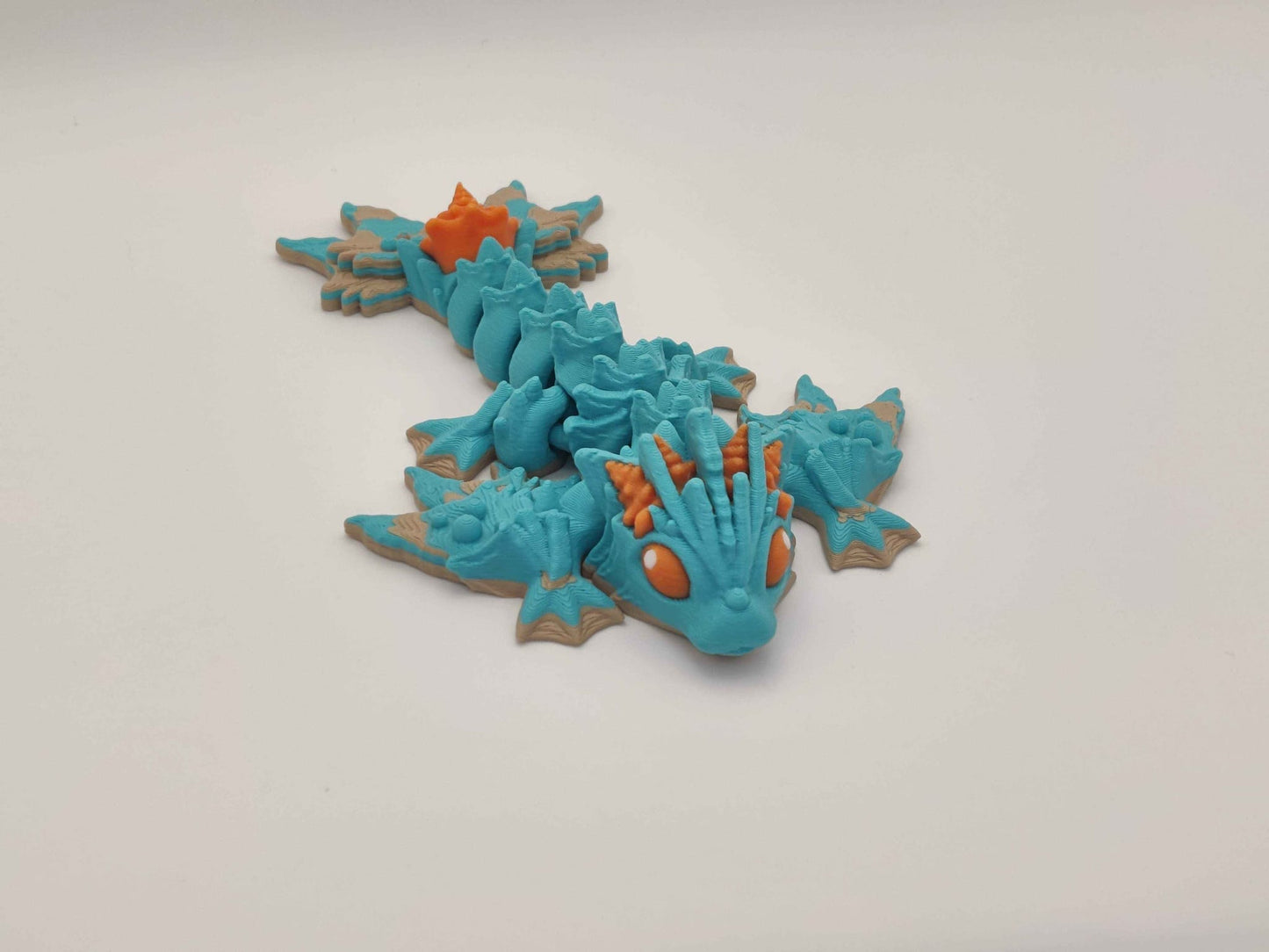 Little Beach Dragon Figure - ToyForge 3D