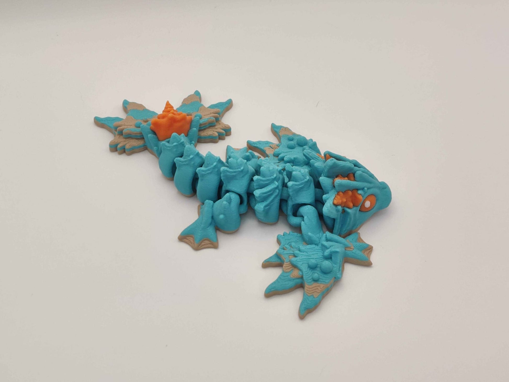 Little Beach Dragon Figure - ToyForge 3D