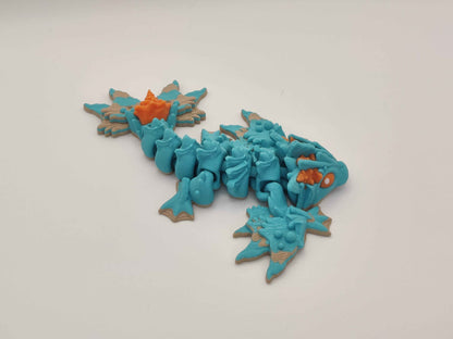 Little Beach Dragon Figure - ToyForge 3D