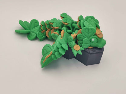 Little Clover Dragon Figure - ToyForge 3D