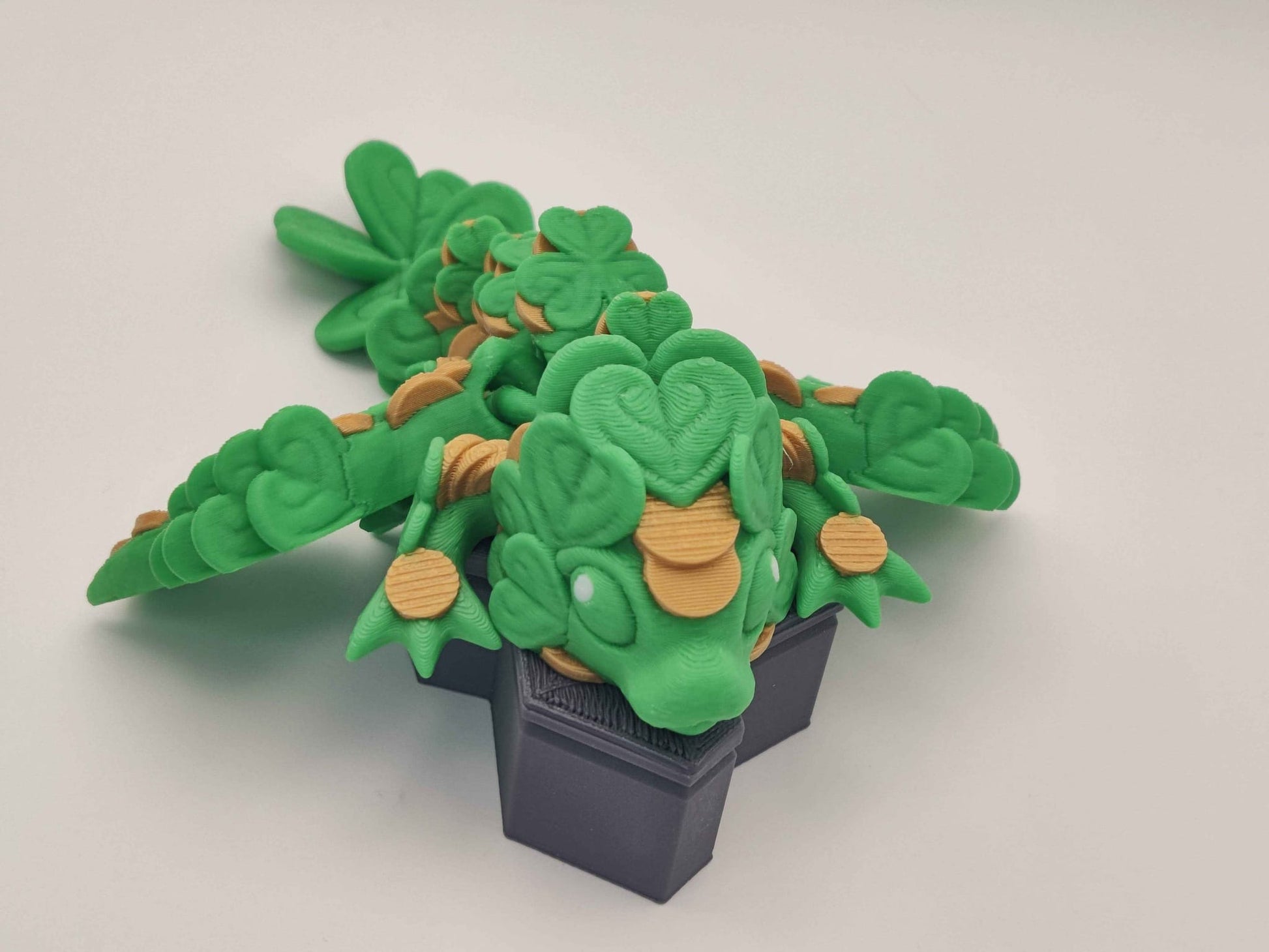 Little Clover Dragon Figure - ToyForge 3D