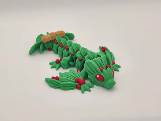 Little Mistletoe Dragon Figure - ToyForge 3D