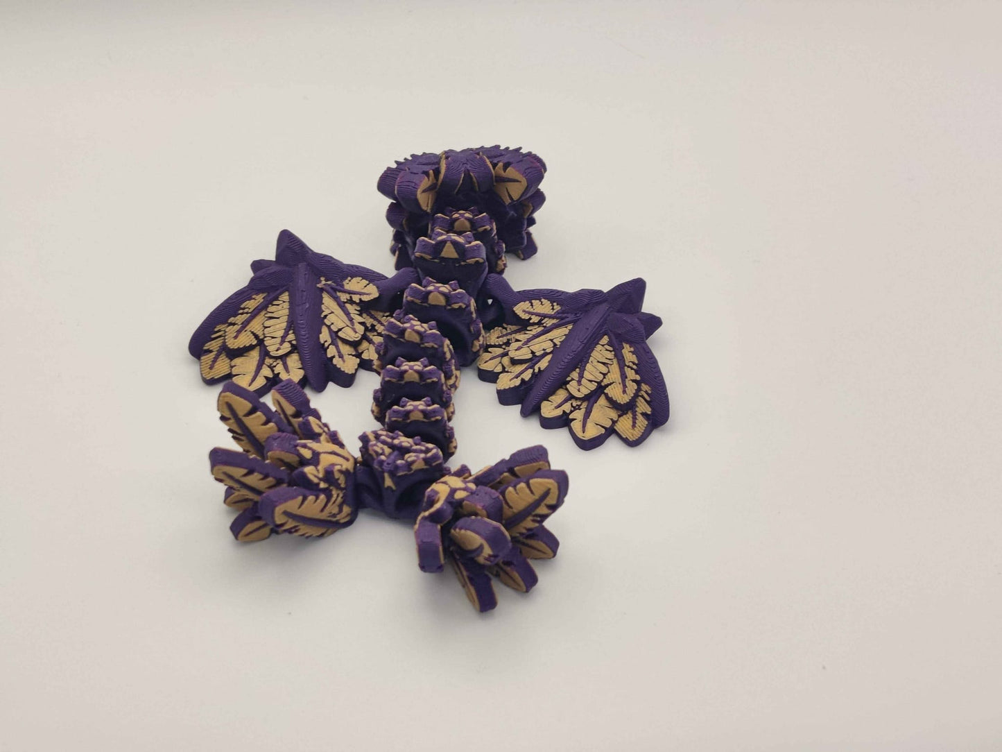 Little Winged Serpent Dragon Figure - ToyForge 3D