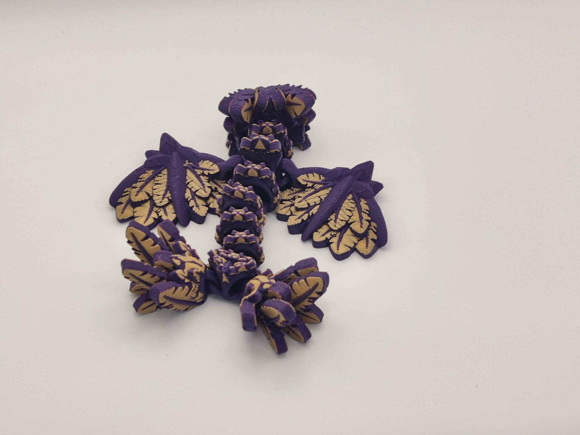 Little Winged Serpent Dragon Figure - ToyForge 3D