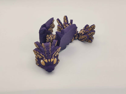 Little Winged Serpent Dragon Figure - ToyForge 3D