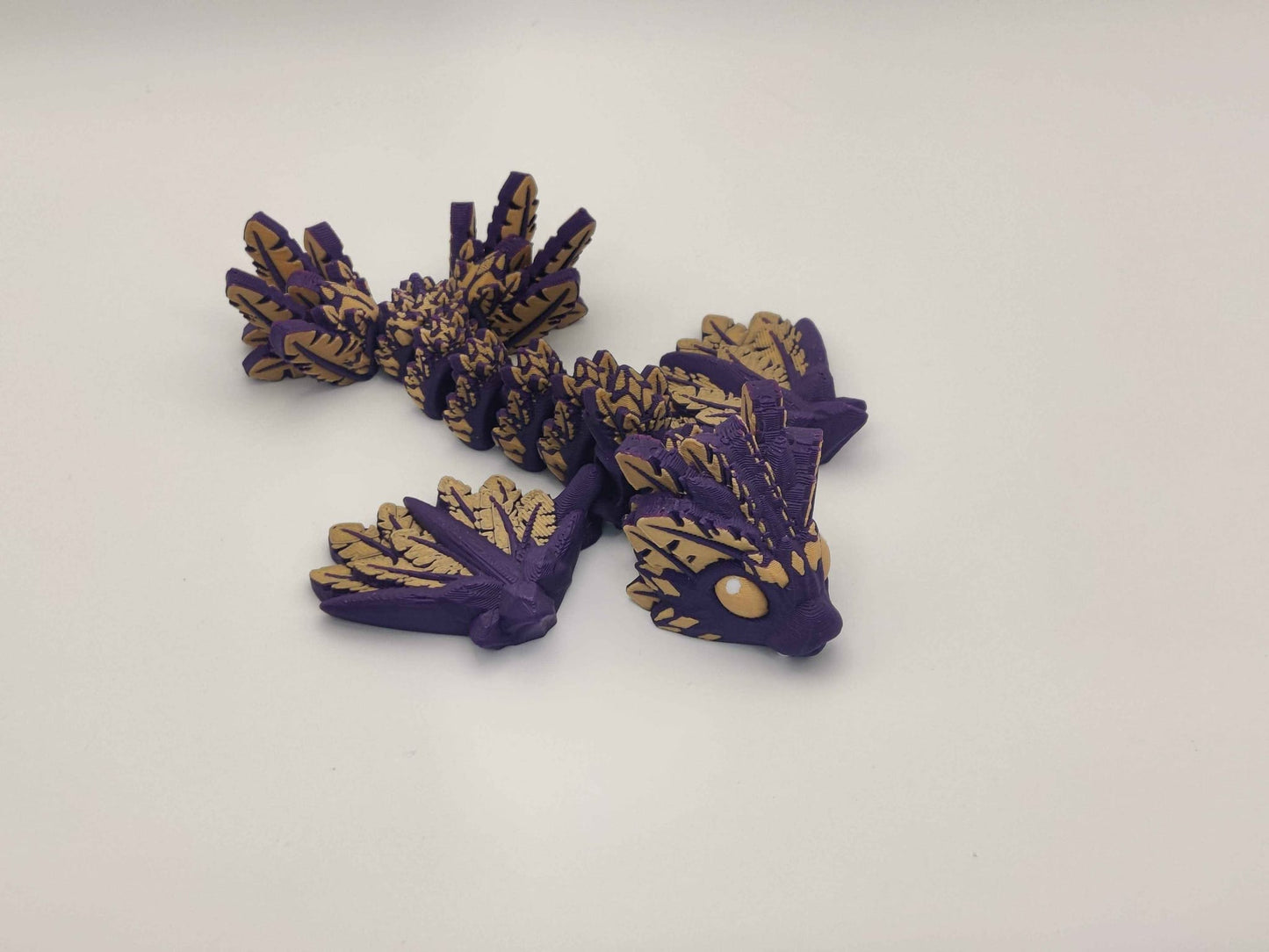 Little Winged Serpent Dragon Figure - ToyForge 3D