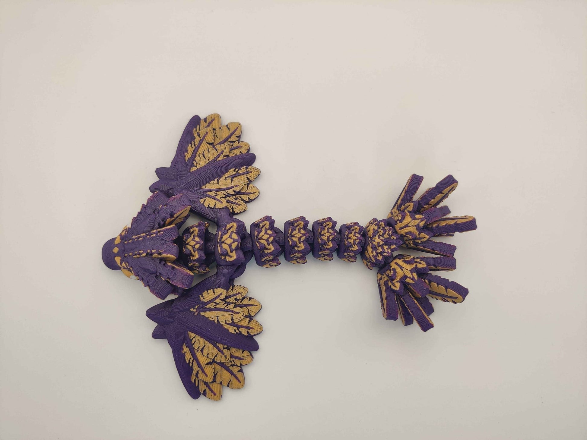 Little Winged Serpent Dragon Figure - ToyForge 3D