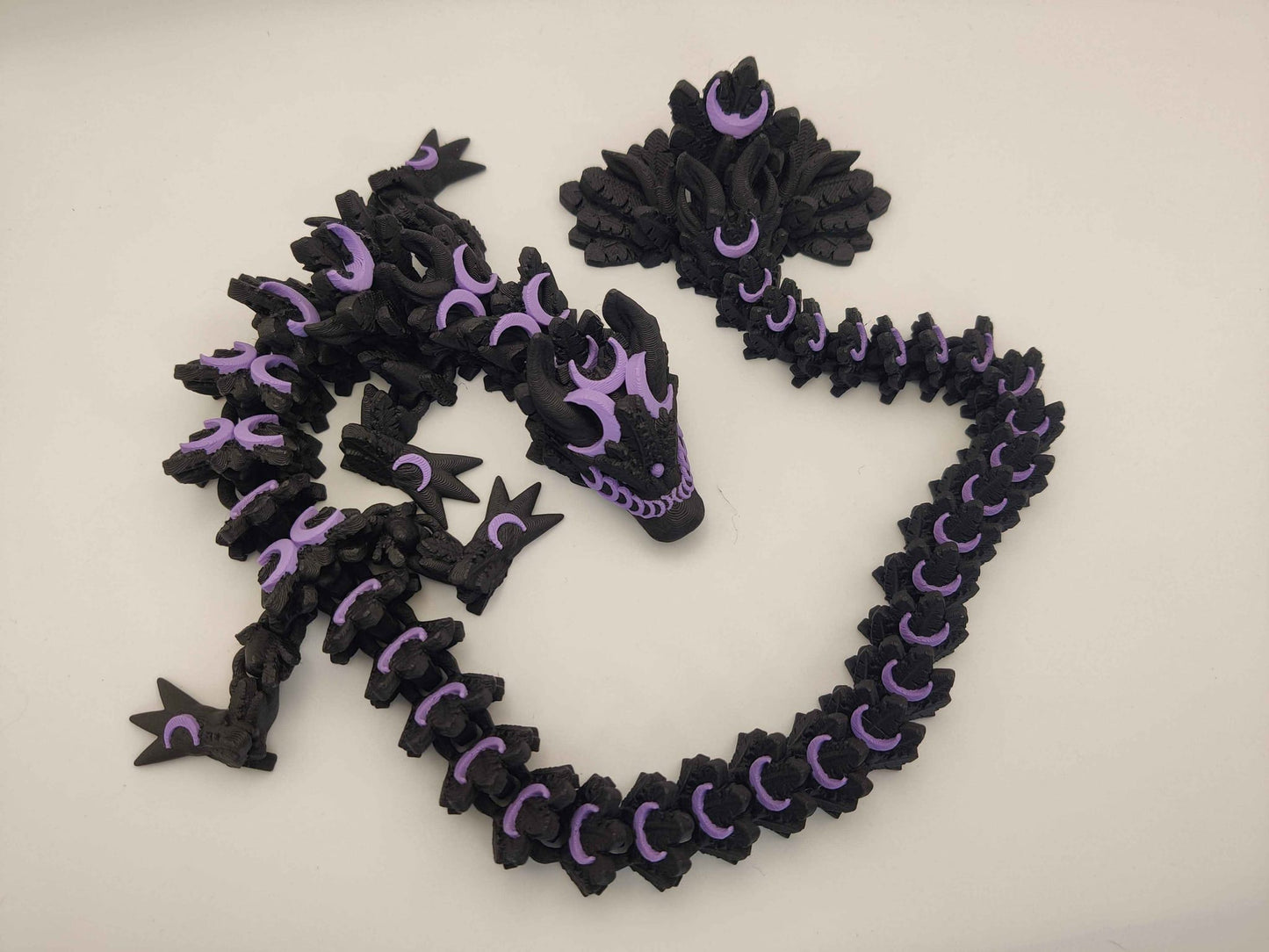 Lunar Moon Dragon Figure - ToyForge 3D