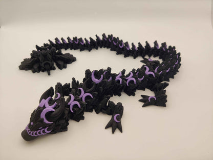 Lunar Moon Dragon Figure - ToyForge 3D