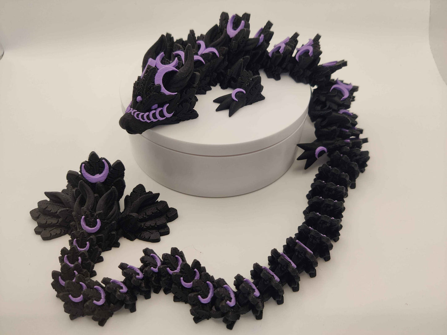 Lunar Moon Dragon Figure - ToyForge 3D