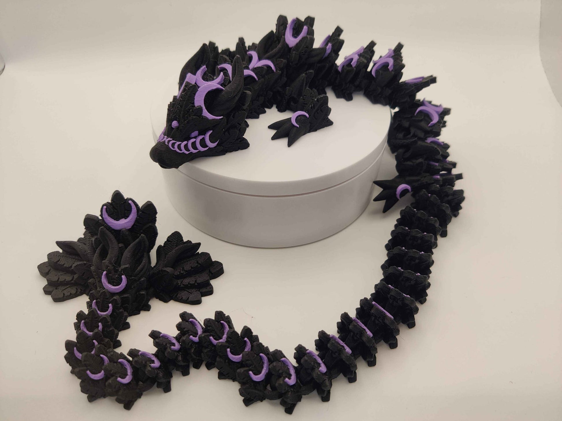 Lunar Moon Dragon Figure - ToyForge 3D