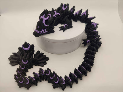 Lunar Moon Dragon Figure - ToyForge 3D