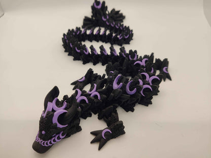 Lunar Moon Dragon Figure - ToyForge 3D