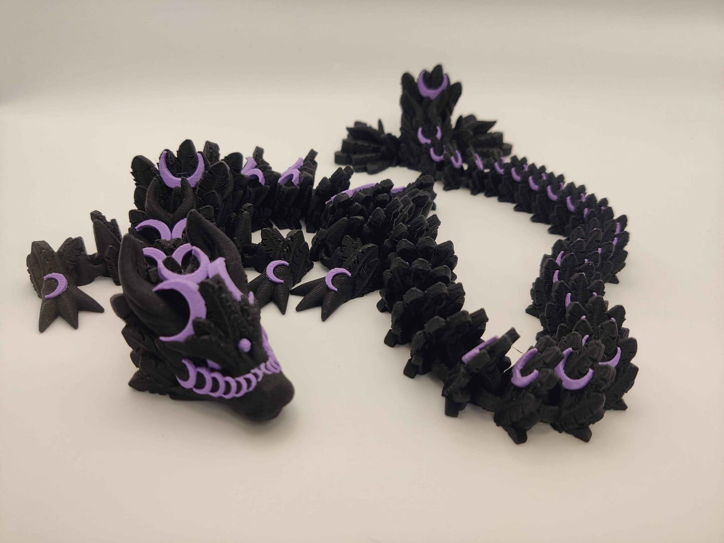 Lunar Moon Dragon Figure - ToyForge 3D