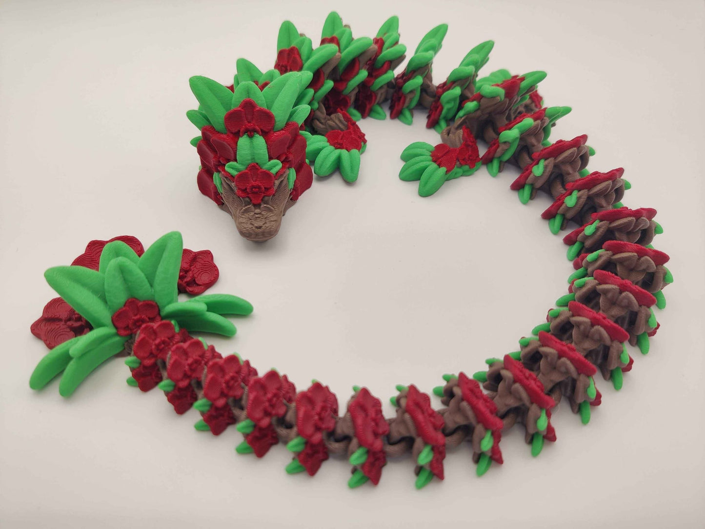 Orchid Dragon Figure - ToyForge 3D