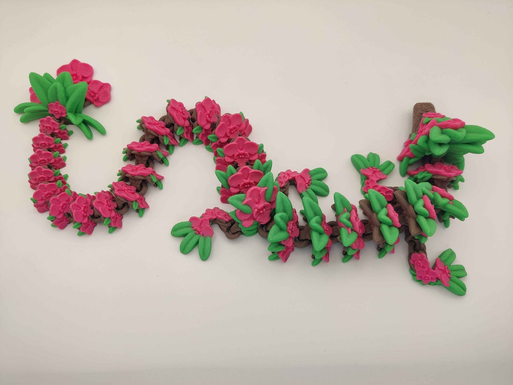Orchid Dragon Figure - ToyForge 3D