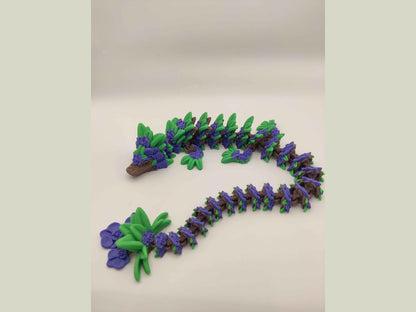 Orchid Dragon Figure - ToyForge 3D